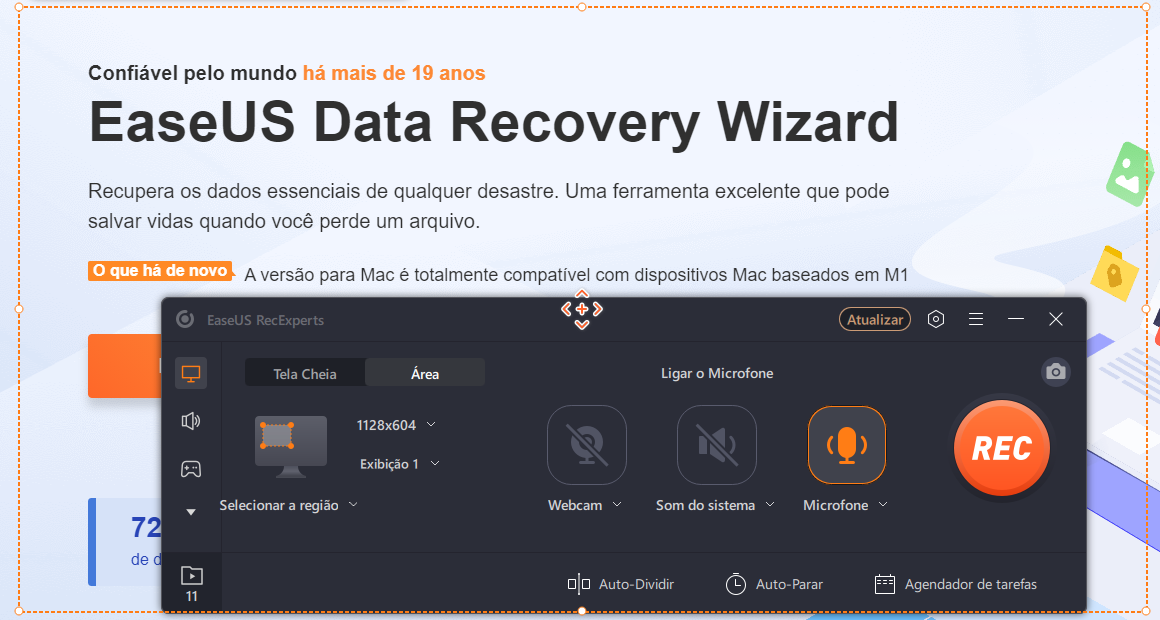 gravar Netflix com EaseUS RecExperts