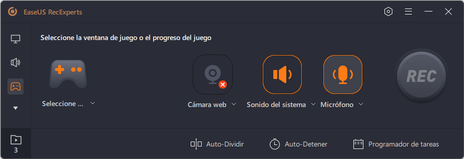 grabar el juego