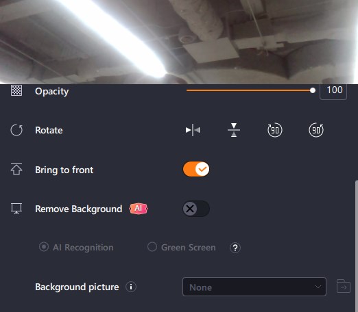 enable remove background